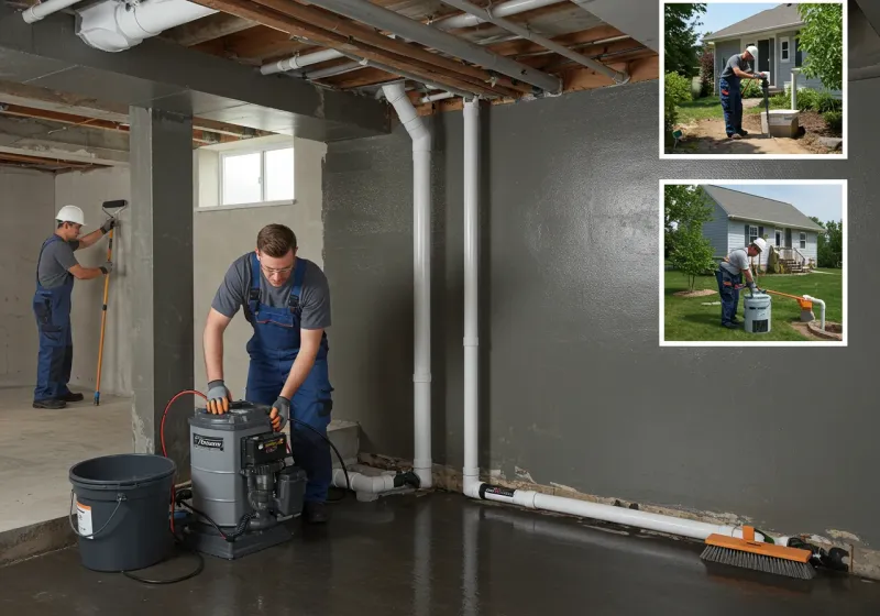 Basement Waterproofing and Flood Prevention process in DeKalb County, GA